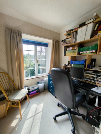 Bedroom 4 - currently used as a study