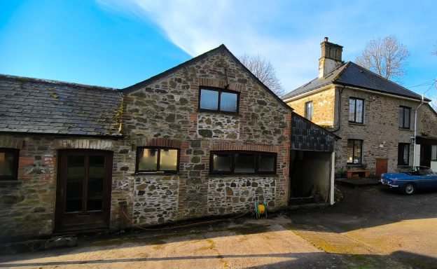 Detached stone barn