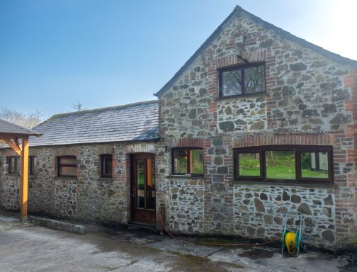 Detached stone barn